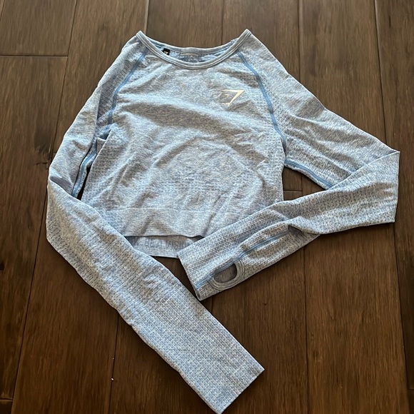 Gymshark Tops - Gymshark cropped long sleeve